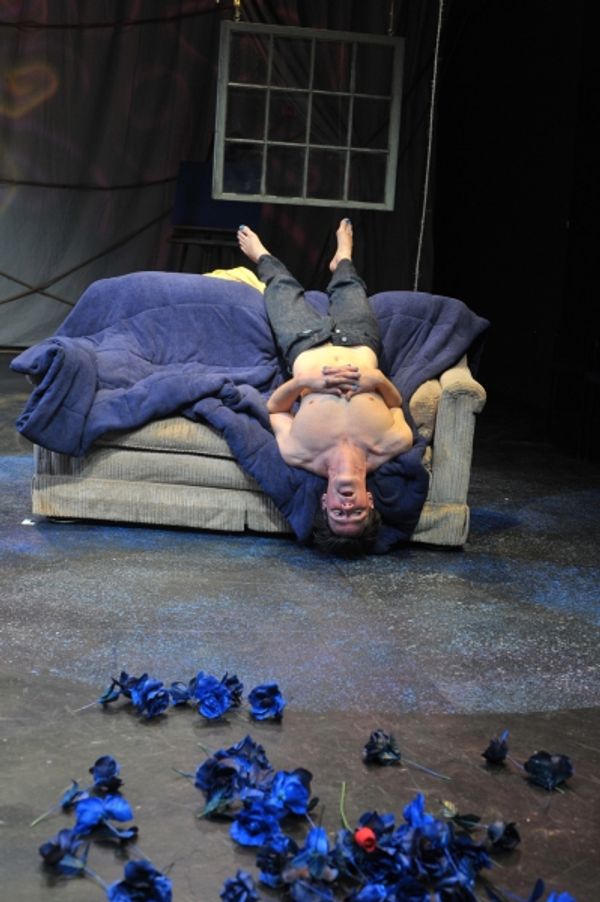John Allore in the Burning Coal Theatre Company production of BLUE by Kelly Doyle 
 Photo